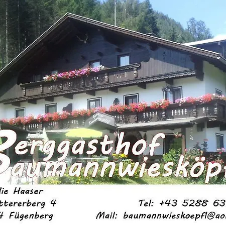 Berggasthof Baumannwieskopfl Çiftlik konaklama